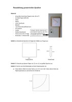 Bauanleitung geometrisches Quadrat